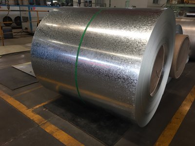 Galvanized steel plate